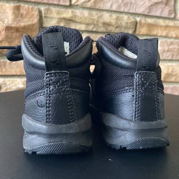 Nike Manoa Leather Boot Shoes in Black - Baby Toddler Size 5C - Picture 6 of 8